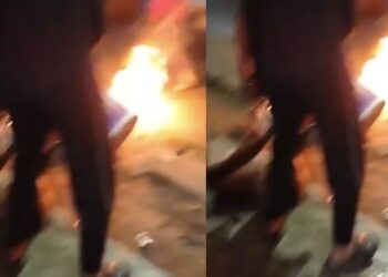 Tertekan ditinggal isteri, lelaki bakar bapa sendiri