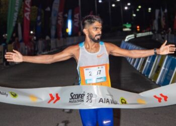 Prabudass, Haziq cemerlang di SCORE Marathon